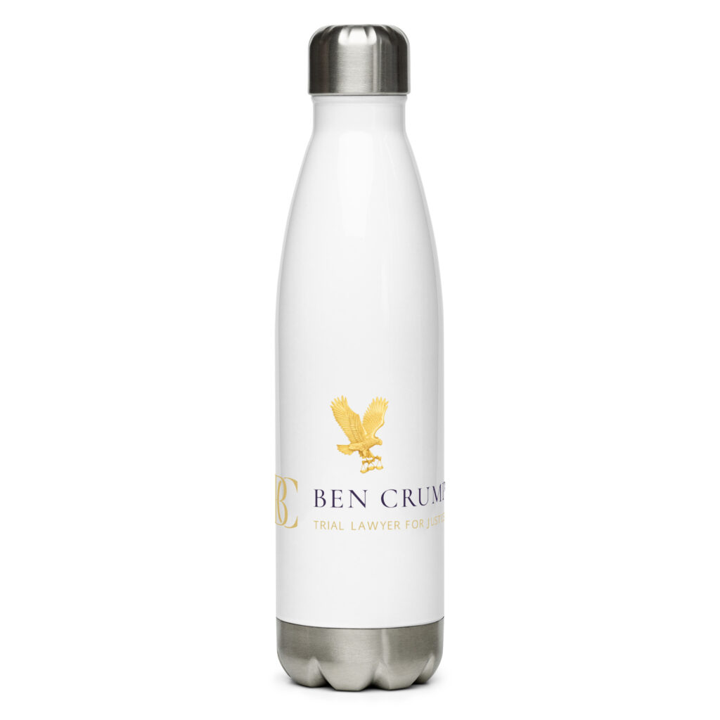 Stainless steel water bottle